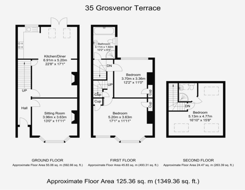 35 Grosvenor Terrace - 3 Bed Sleeps 6, 5 Min Walk From York City Centre Eksteriør bilde