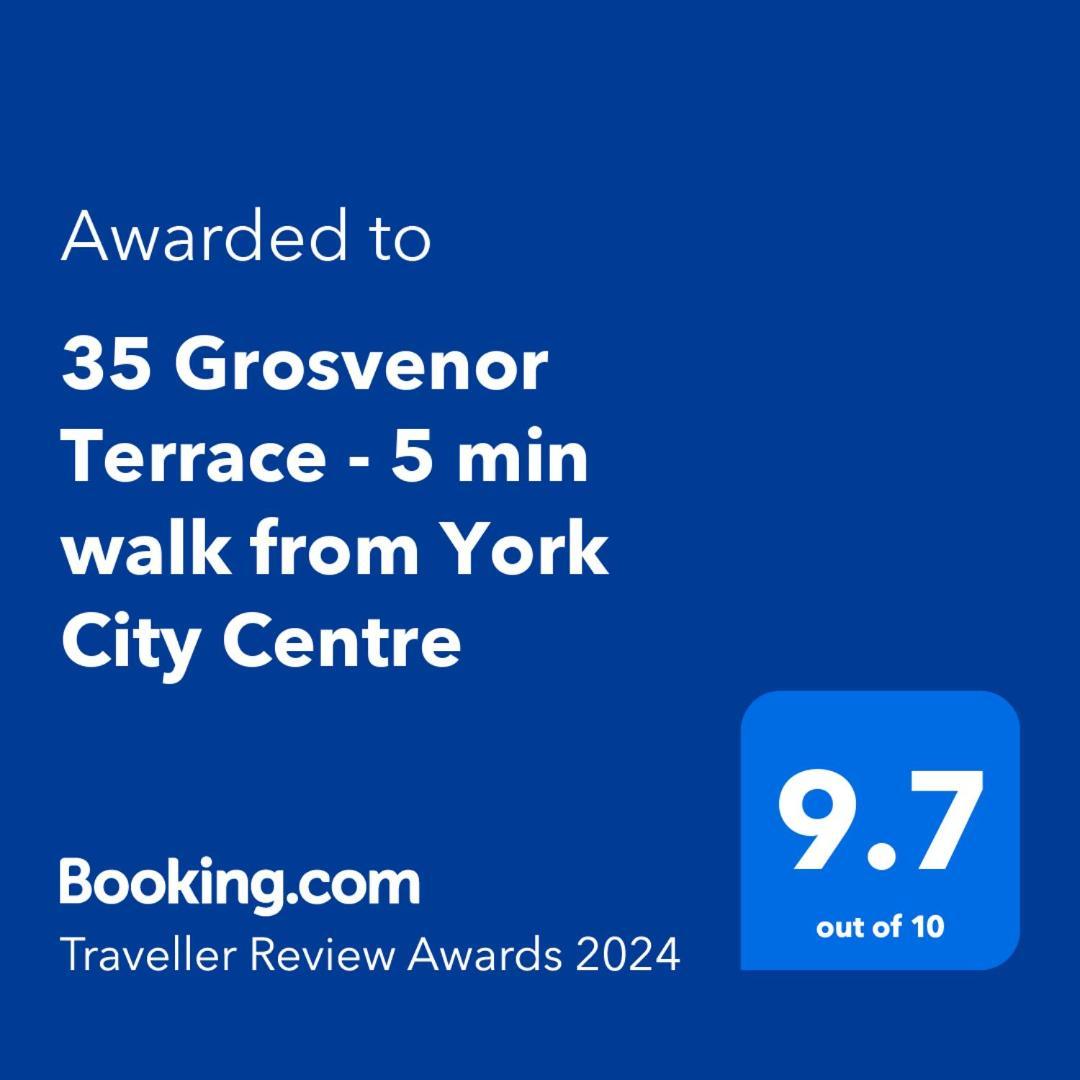 35 Grosvenor Terrace - 3 Bed Sleeps 6, 5 Min Walk From York City Centre Eksteriør bilde